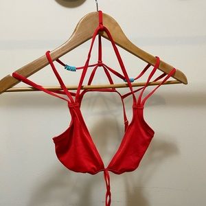 POPPY Recycled Fibers Bandeau Bikini Top